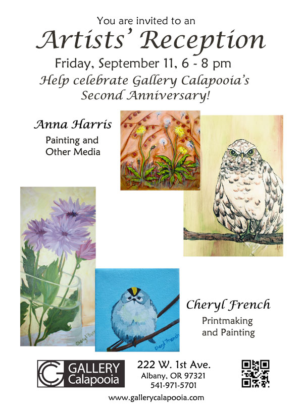Gallery Calapooia September Reception