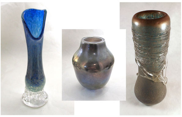 Glass Vases by Lauren Wingert