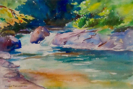 "McDowell Creek" by Sharon Poppleton